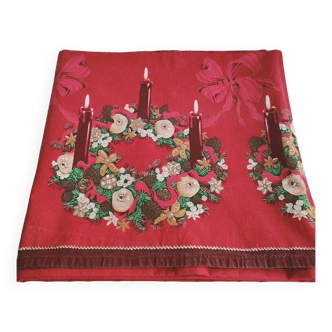 Large cotton tablecloth 150 x 300