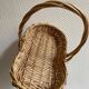 Petit panier osier beige