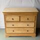 Commode vintage Louis Philippe rénovée en bois brut