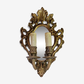 Applique miroir en bronze