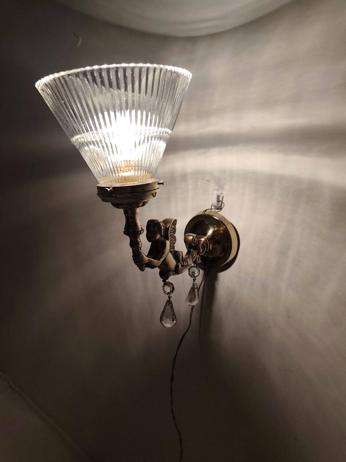 Applique de pared de bronze. Espagne, années 1960.