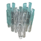 Brutalist style lucite wall light by Kalmar