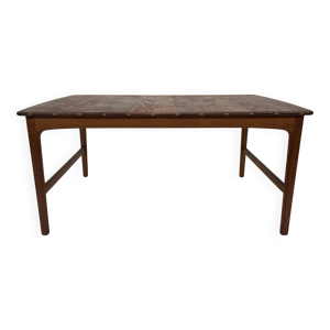 Table basse scandinave - teck massif