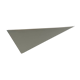 White lacquered metal corner wall light, France, 1970