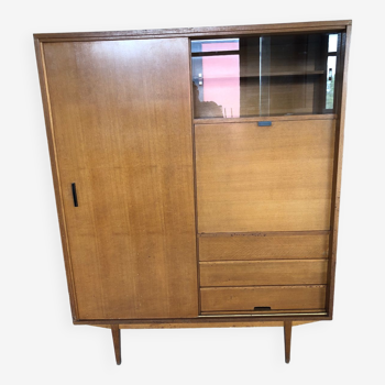 Vintage teak secretary from the 60s