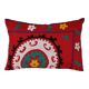 Vintage embroidered cushion cover 41x61 cm