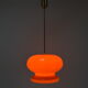 Mid-century glass pendant, 1960