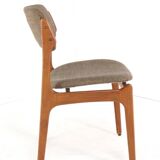 Set of 6 Erik Buch dining chairs 'Kongvund' - danish design teak