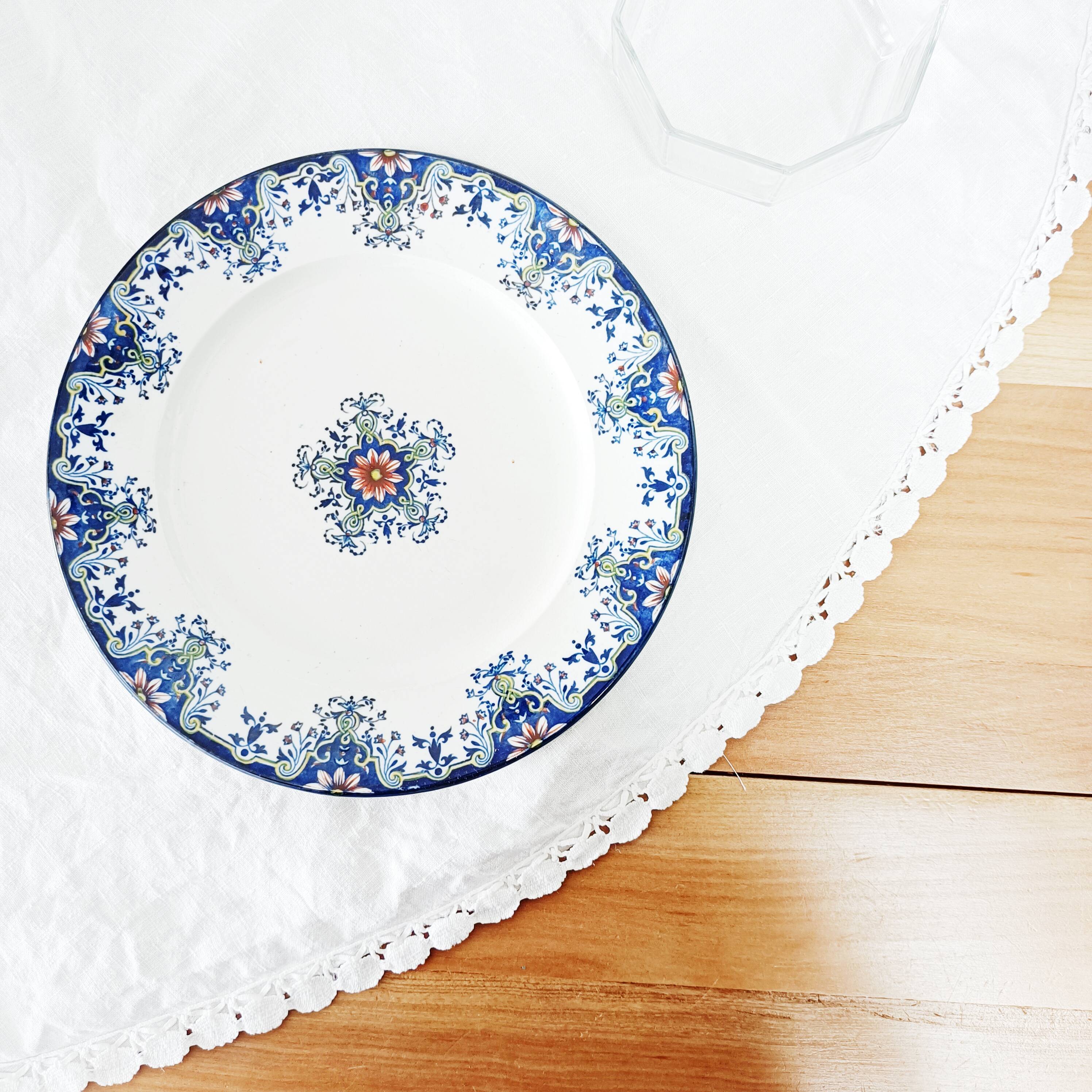 Plate Jules Vieillard Bordeaux JVB, Rouen