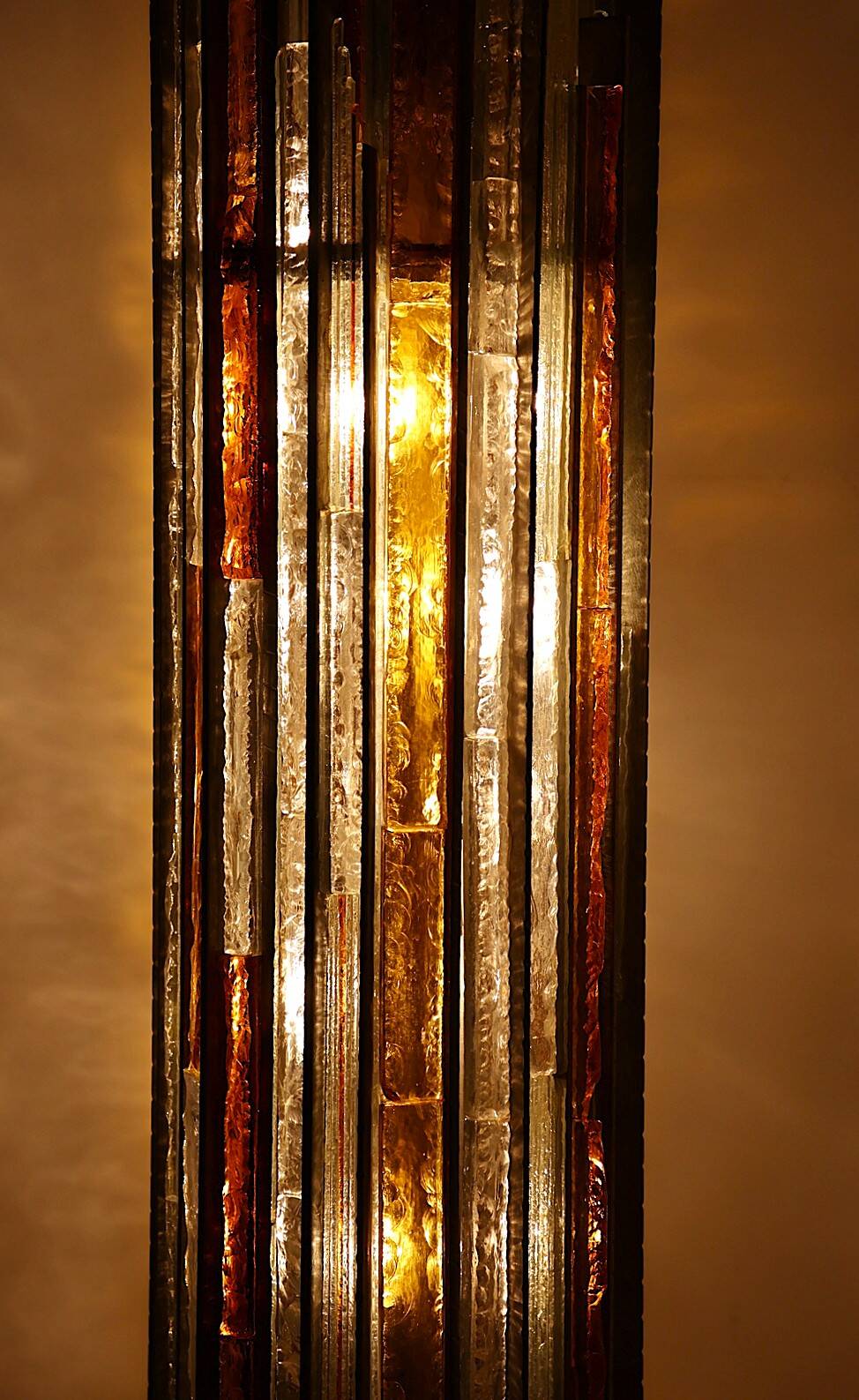 Poliarte Brutalist Floor Lamp, 1970s by Albano Poli