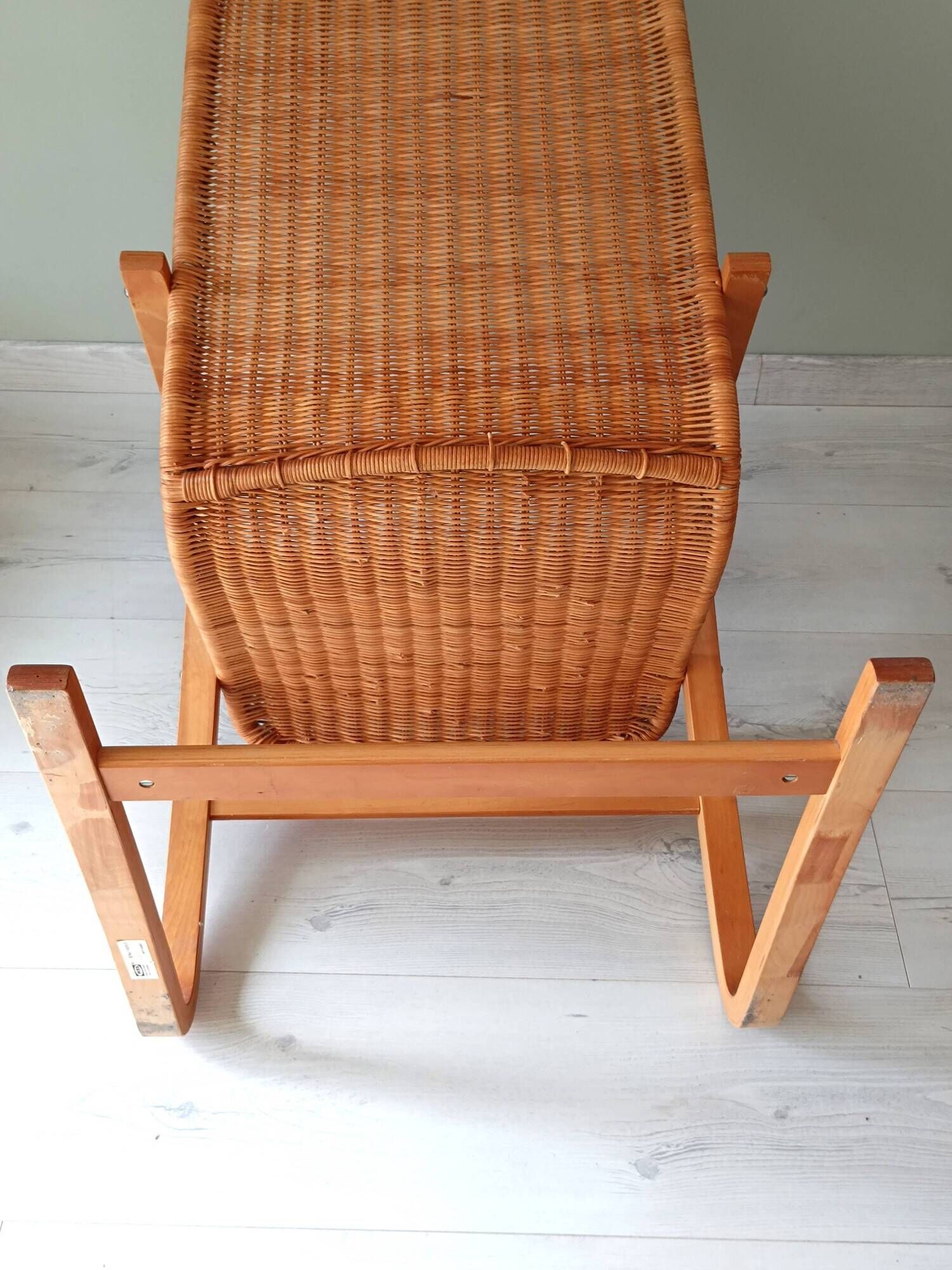 Oland Fatolj cantilever chair for IKEA in bentwood