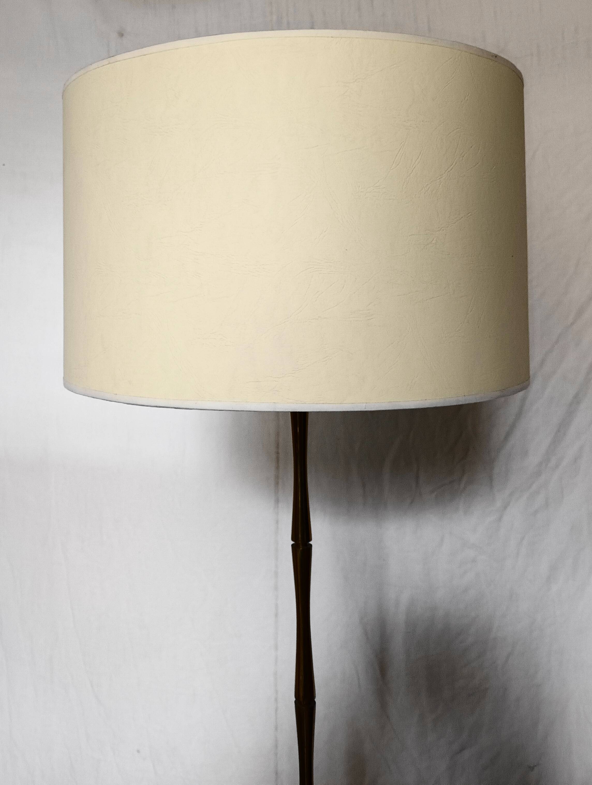 Lampadaire bambou des années 60