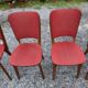 6 vintage oak chairs from the 1960s