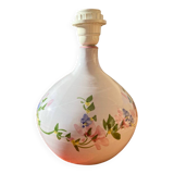 Flowery ceramic lamp