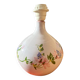 Flowery ceramic lamp