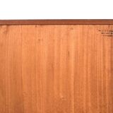 Secrétaire en teck danois du milieu du siècle par Gunnar Nielsen pour Tibergaard, années 1960.