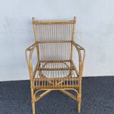 Rattan armchair