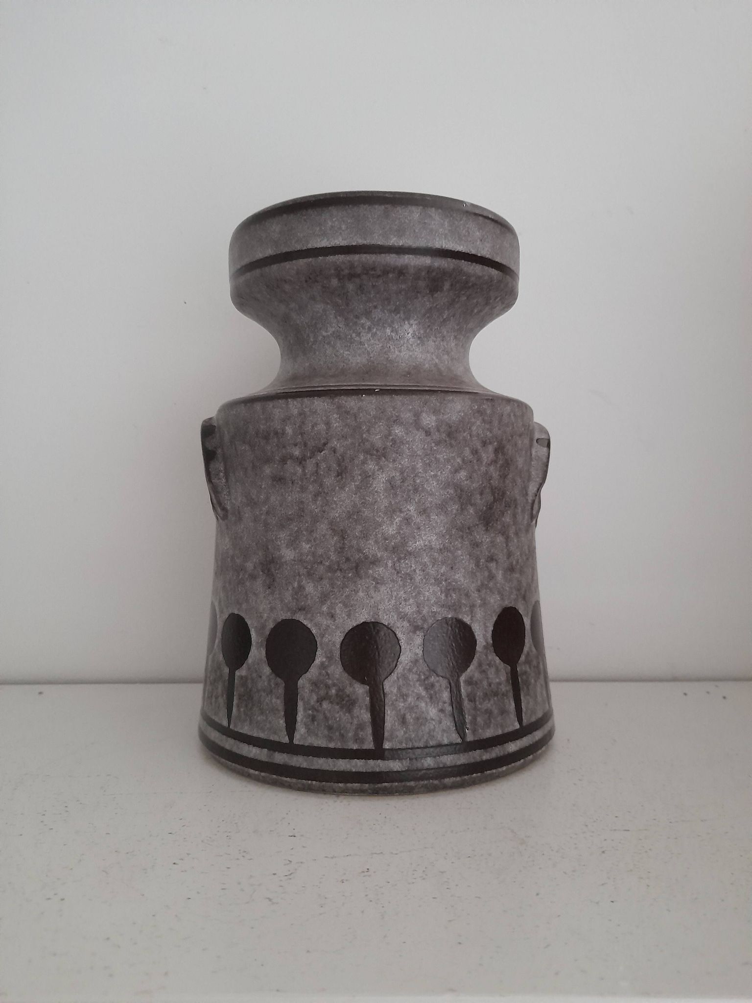 Jasba Vase Keramik West-Germany