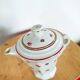 Cafetière ancienne fleurie