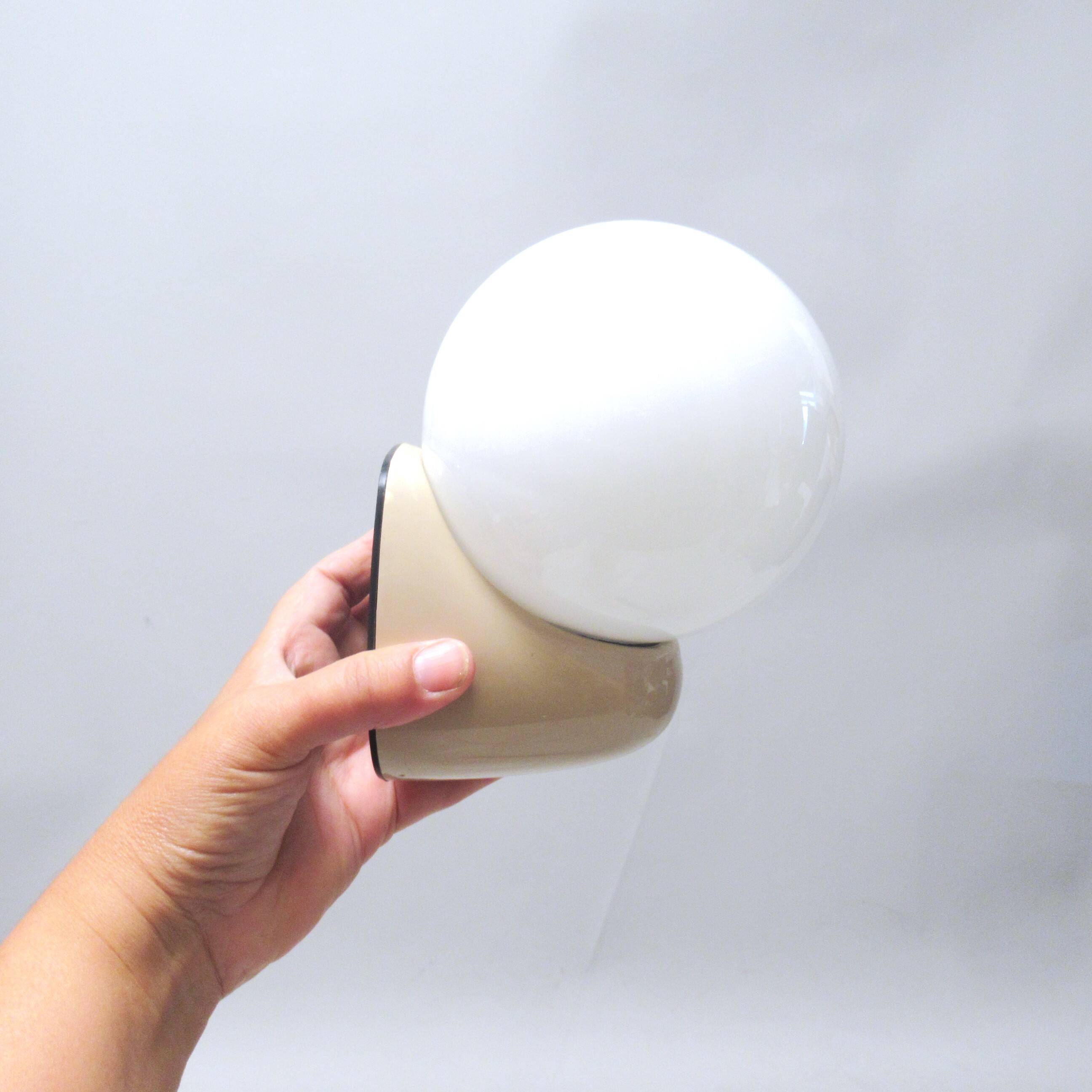 Pair of ball wall lights