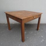 solid wood table
