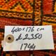 Vintage moroccan rug 400x176 cm berber atlas, tribal