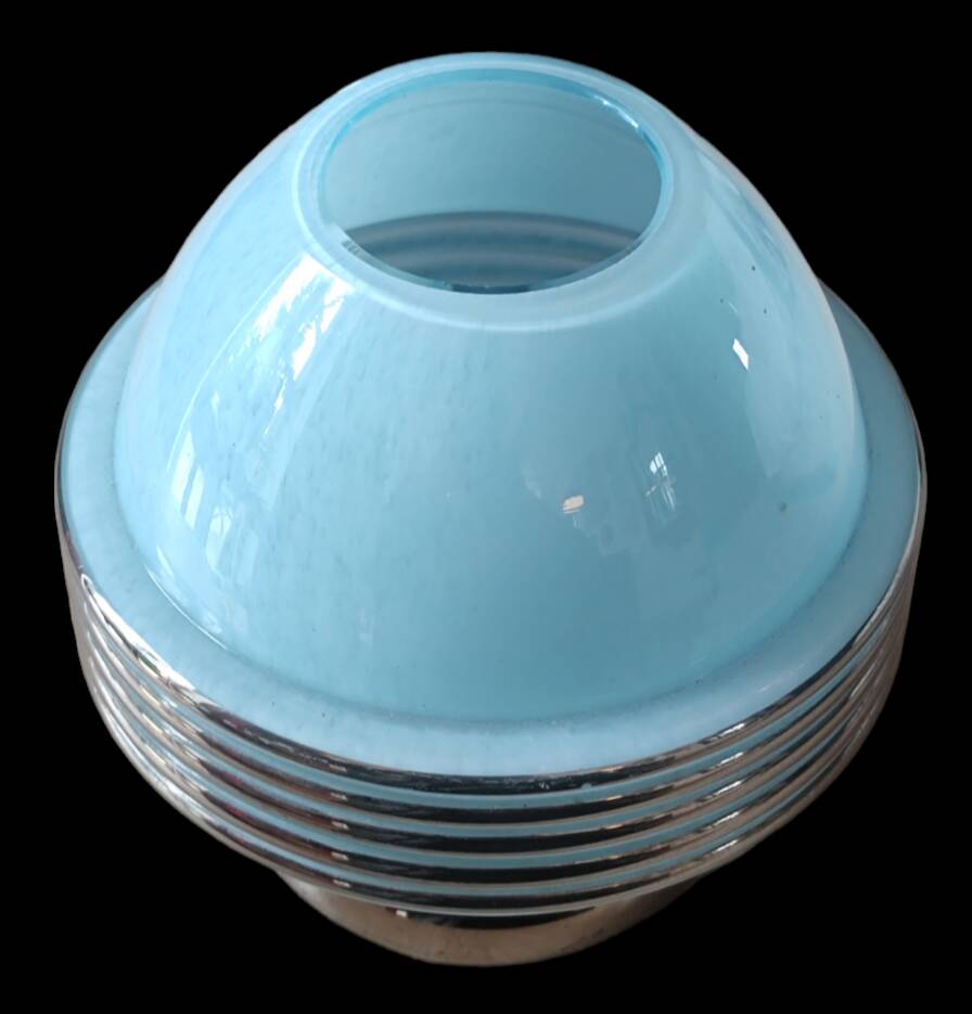 Old art deco spherical vase