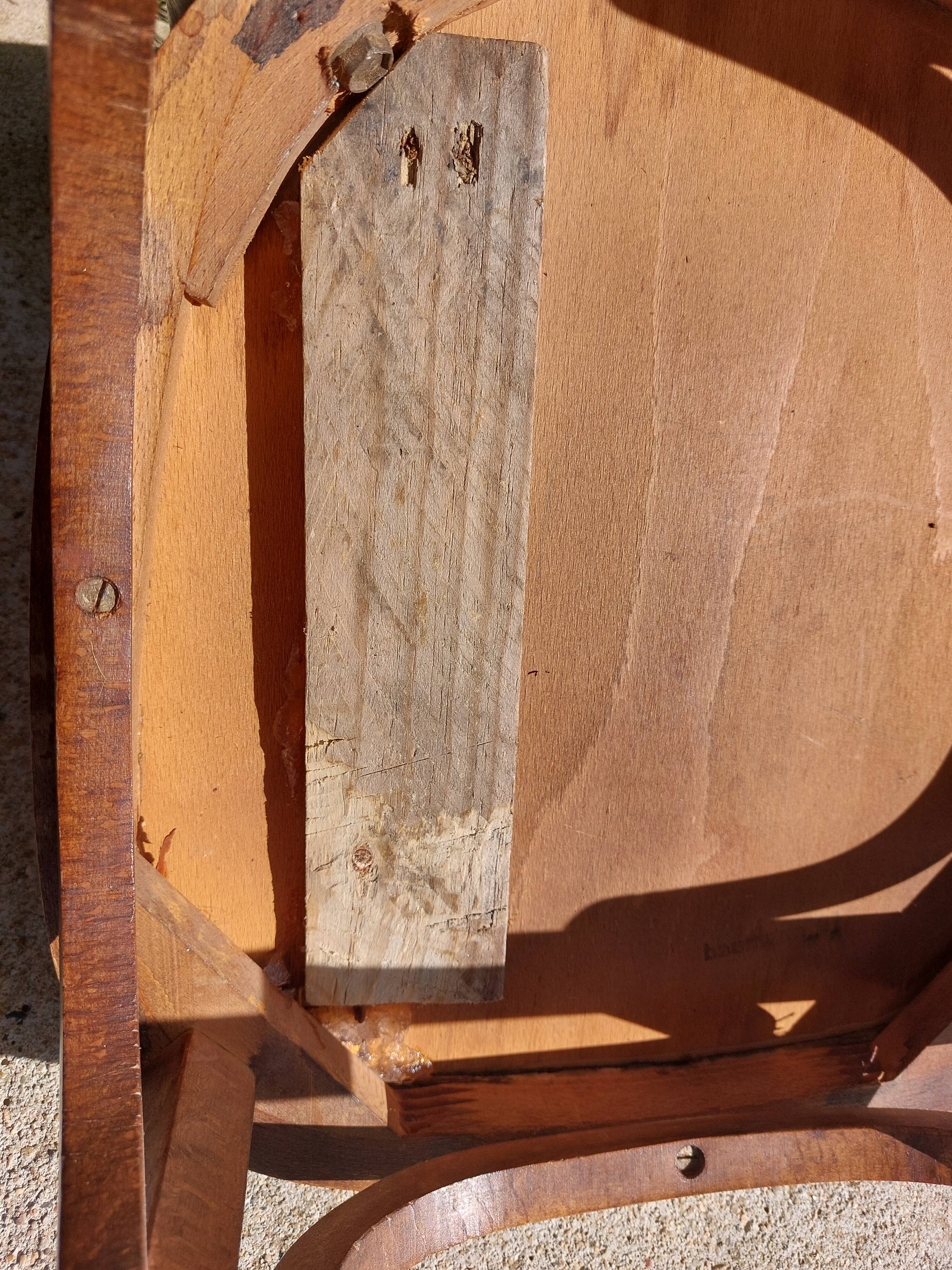 5 vintage Baumann bistro chairs