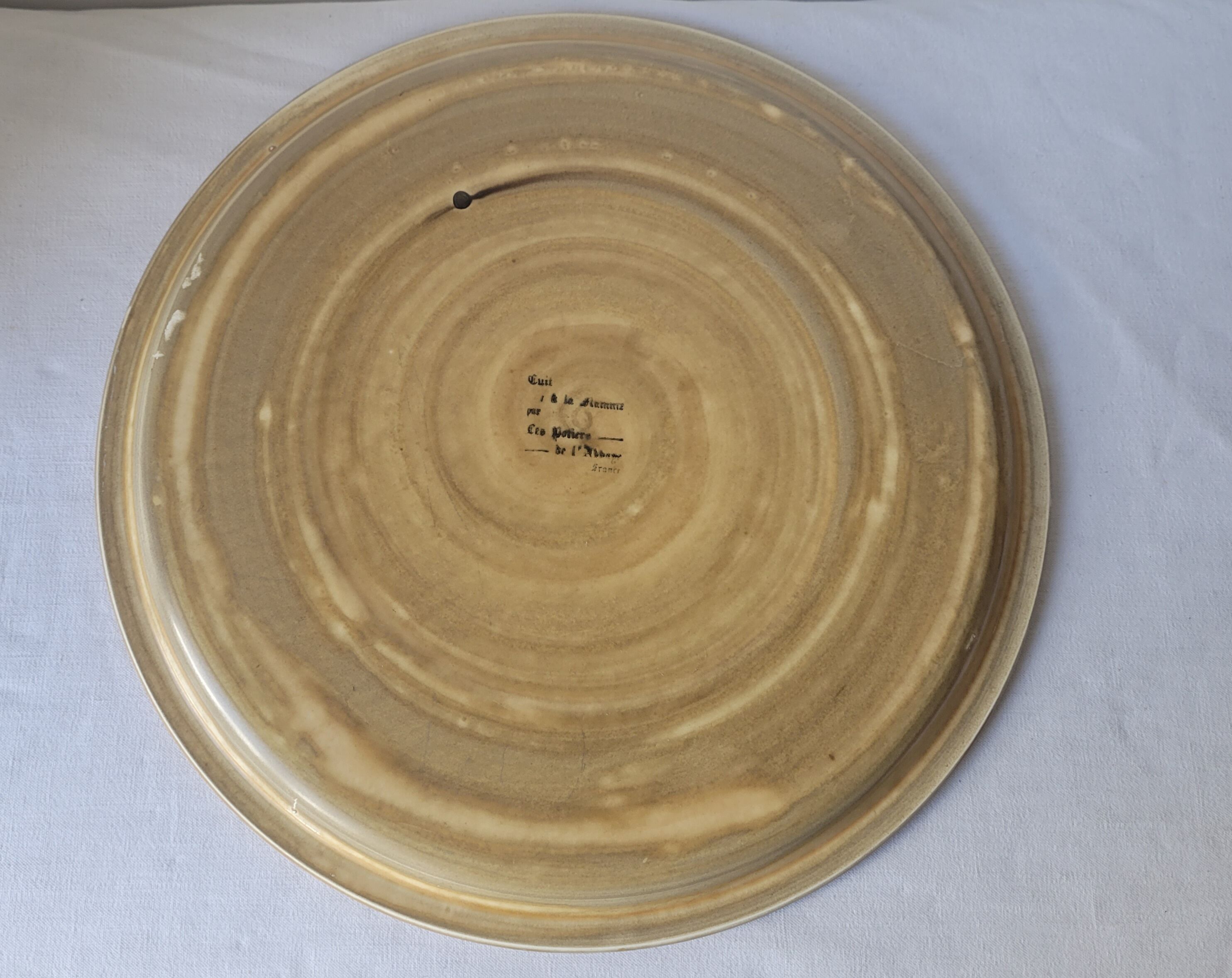 Sandstone dish Potters of the abbey