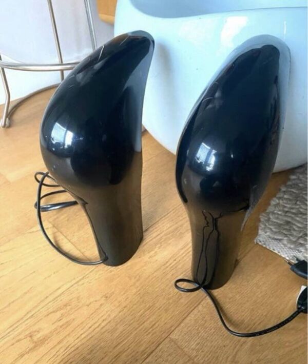 Paire lampes Pelote Cesare Casati Ponzio Lamperti luminaire vintage design Ancien mobilier