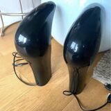 Paire lampes Pelote Cesare Casati Ponzio Lamperti luminaire vintage design Ancien mobilier
