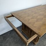 Oak desk in Art Deco style.