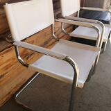 Leather armchairs