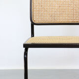 Pair of S32 Cantilever Chair by Marcel Breuer, Dark Edition, 1980s