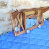 Oak coat rack