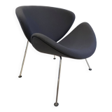 ORANGE SLICE 437 armchair by Pierre Paulin for Artifort, grey, 1980