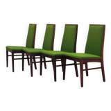 Ensemble de quatre chaises en palissandre, design danois, années 1970, éditeur : Dyrlund