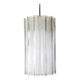 Cylindrical suspension with crystal glass by Doria, Germany, 1960s