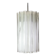 Cylindrical suspension with crystal glass by Doria, Germany, 1960s