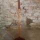 Lampadaire en teck du milieu du siècle
