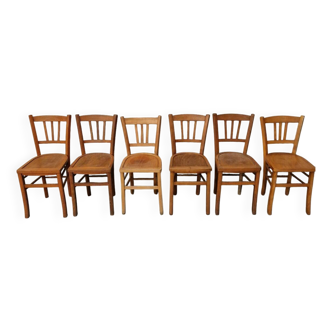 6 chaises bistrot Luterma