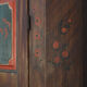 Wedding cabinet painted in folk art from rustic farm dated 1818