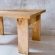 Solid oak coffee table, minimalist / contemporary design