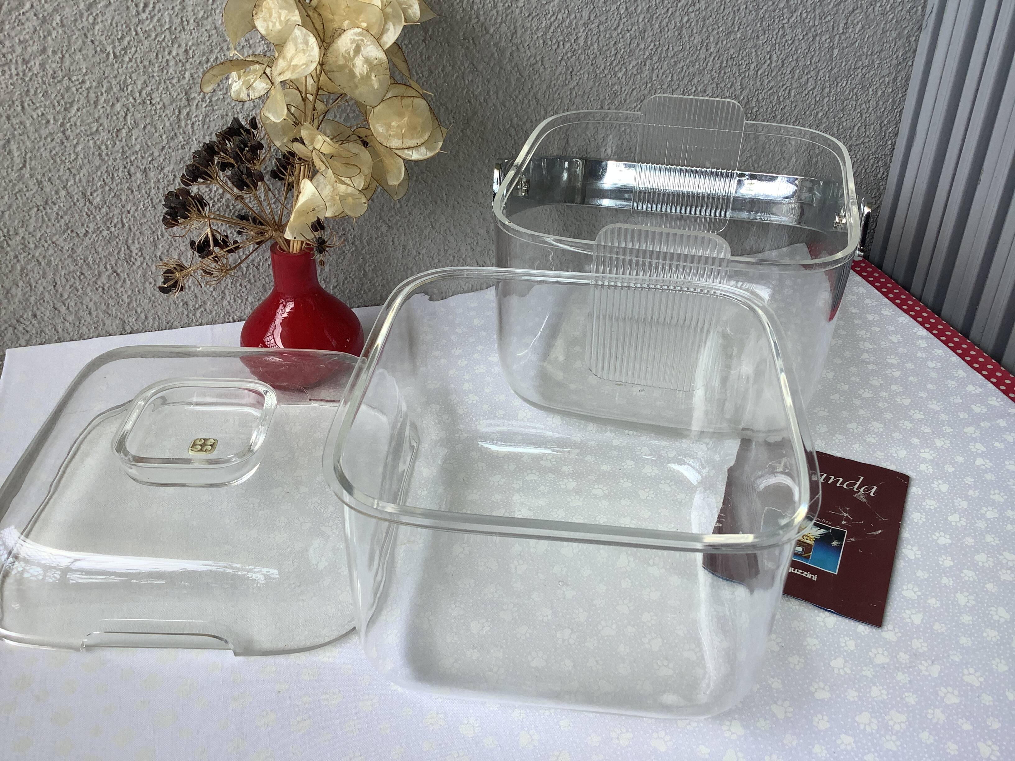 Guzzini ice bucket design Ambrogio Pozzi