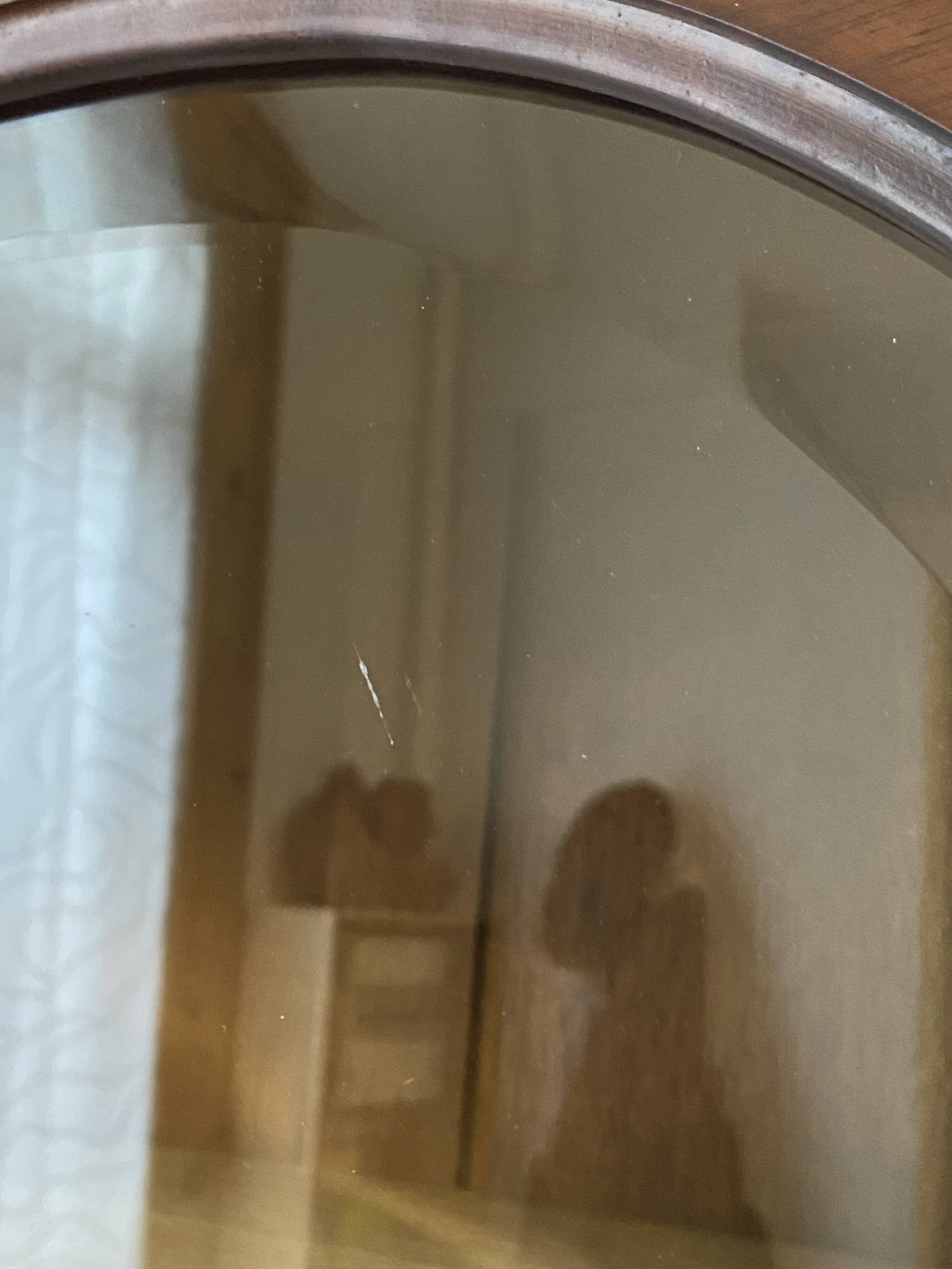 Mahogany china cabinet