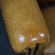 Fauteuil club en cuir de mouton