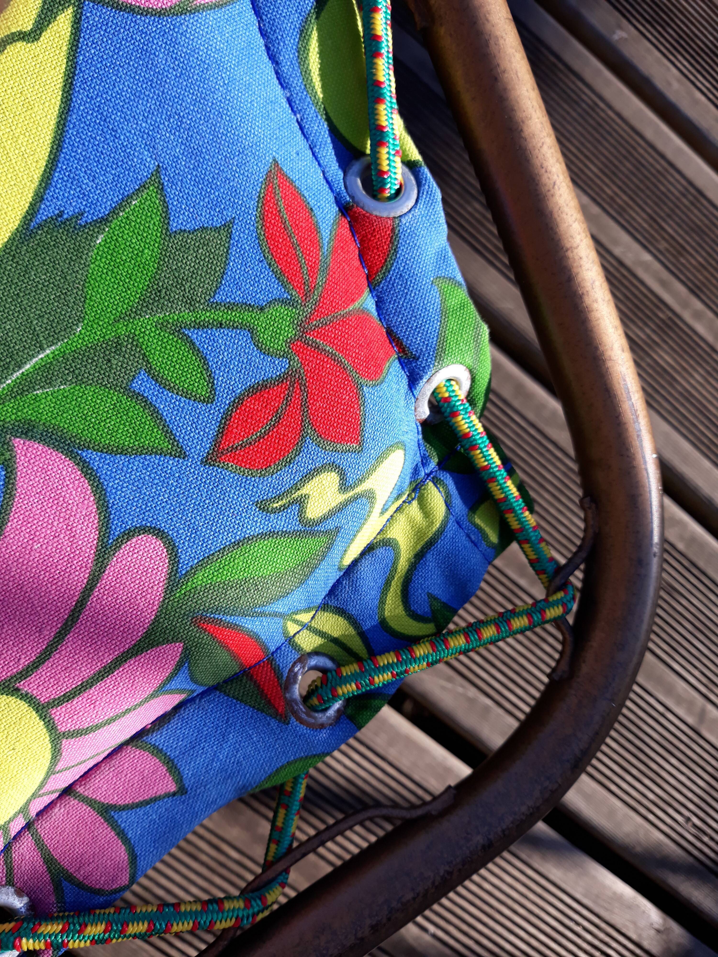 Sunbathing deckchair camp bed La Hutte