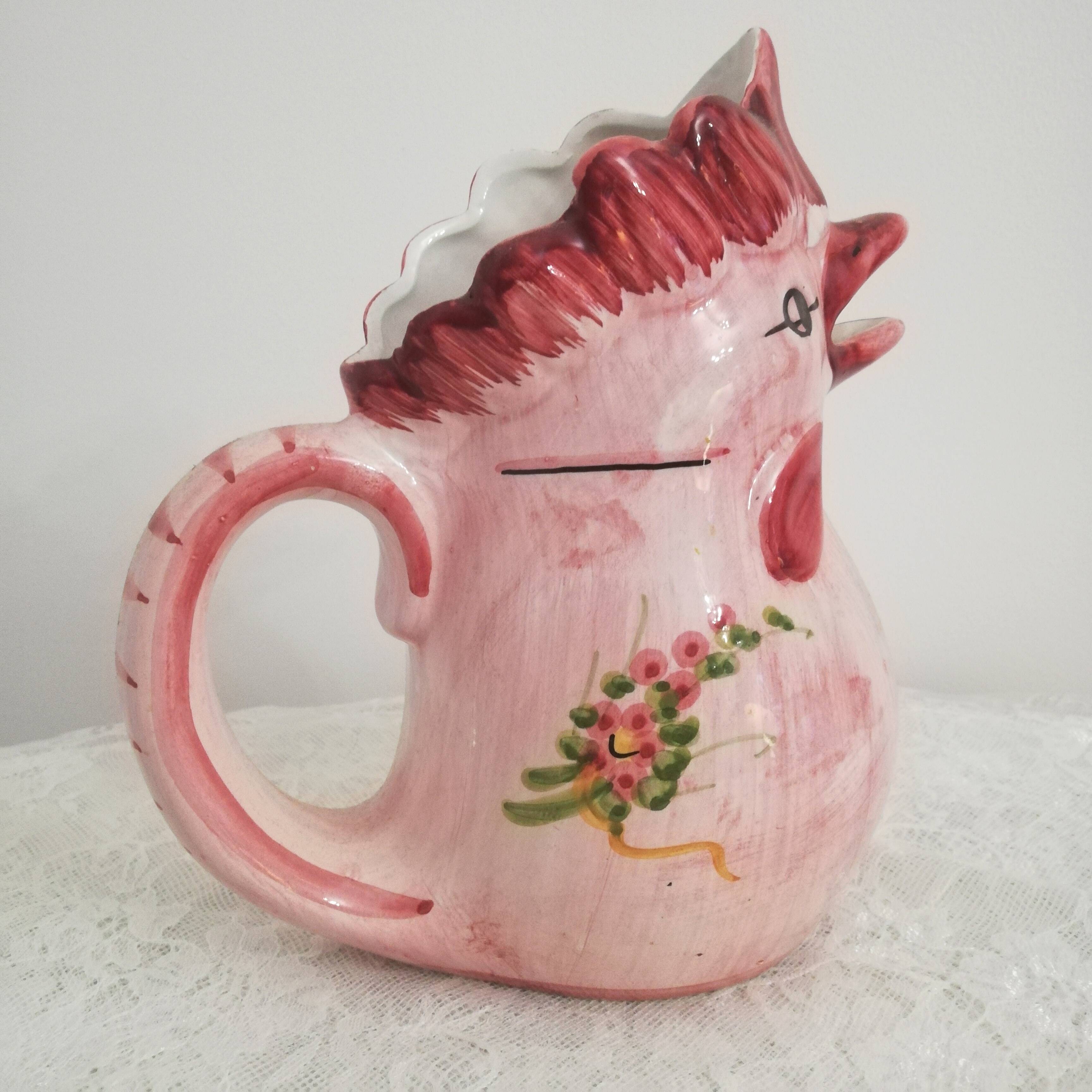 Rooster pitcher