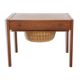 Danish sewing box / side table