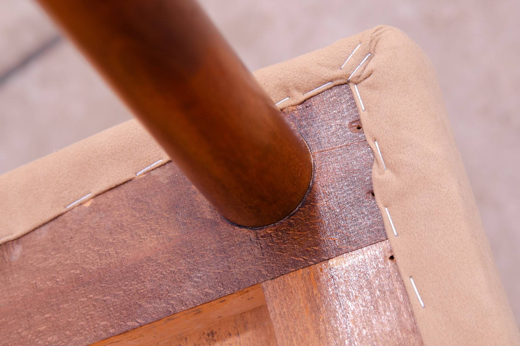 Paire de tabourets de style scandinave par Vyčítal et Sedláček, Tchécoslovaquie, années 1960